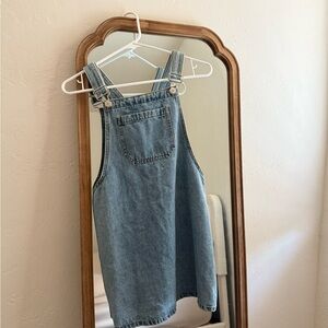 Denim Overall Dress
